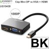 Mini DisplayPort to VGA + HDMI Ugreen 10439