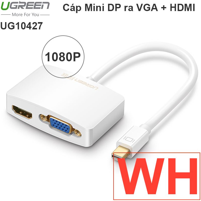  Mini DisplayPort to VGA + HDMI Ugreen 10439 