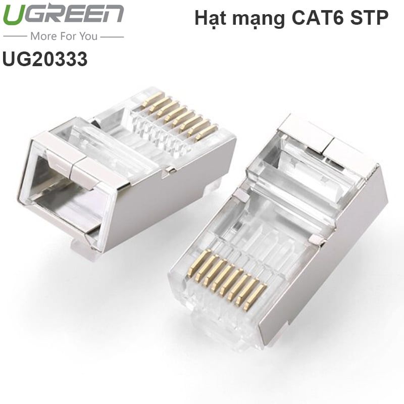 Hạt mạng Cat6 Ugreen 20333, Hạt mạng phụ kiện điện tử