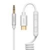 Cáp USB-C ra audio 3.5mm AUX 1 mét Ugreen có micro 30633 30634