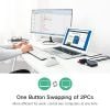 Bộ chia sẻ USB 2.0 4 thiết bị vào 2 máy tính - USB switch 2x4 Ugreen 30767