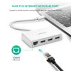 Bộ chia USB Type C ra 3 cổng USB 3.0 1 cổng LAN 10/100Mbps UGREEN 40382