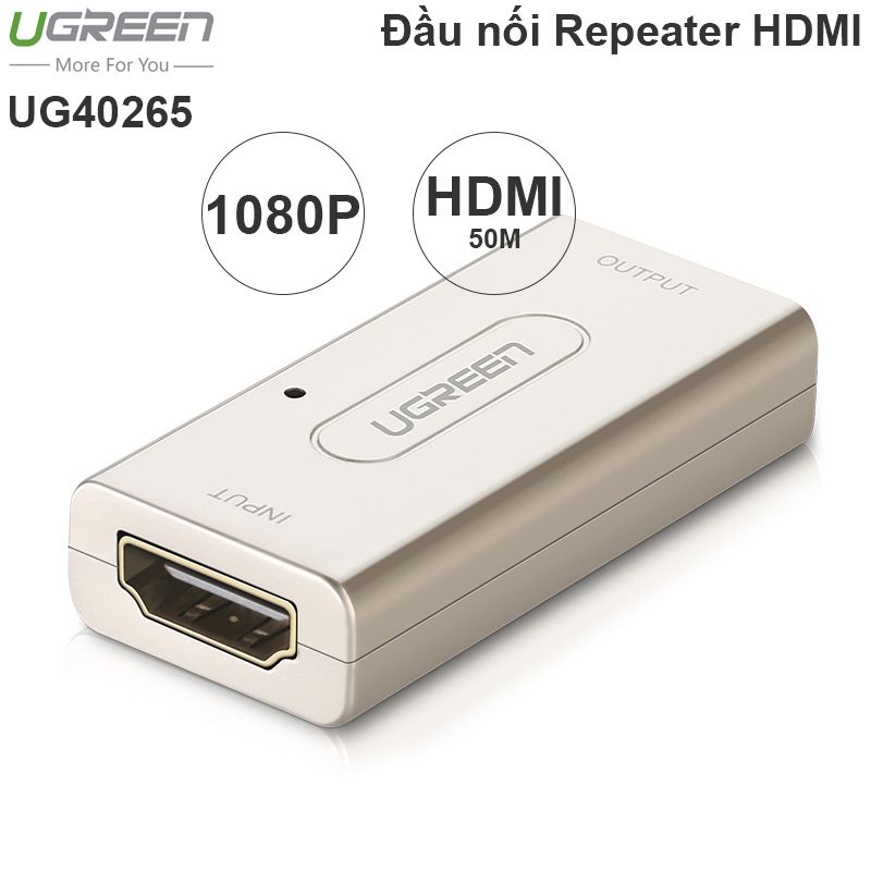 Đầu nối khuếch đại repeater cáp HDMI 50 mét UGREEN 40265