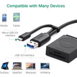  Đầu đọc thẻ nhớ TF SD USB 3.0 micro USB OTG Ugreen 20203 