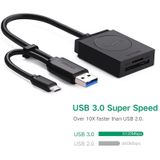  Đầu đọc thẻ nhớ TF SD USB 3.0 micro USB OTG Ugreen 20203 