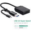 Đầu đọc thẻ nhớ TF SD USB 3.0 micro USB OTG Ugreen 20203