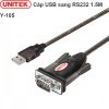 Cáp USB to RS232 1.5m Unitek Y-105 hỗ trợ Win7 8 10