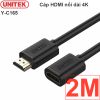 Cáp HDMI, Cáp nối dài 1 đầu đưc 1 đầu cái HDMI UNITEK 0.3M-5M, Cáp HDMI phụ kiện điện tử