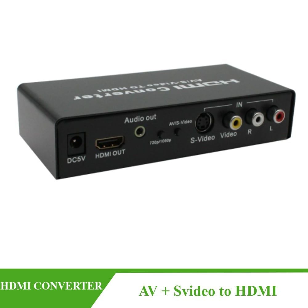 Bộ chuyển đổi S-video và AV Audio sang HDMI