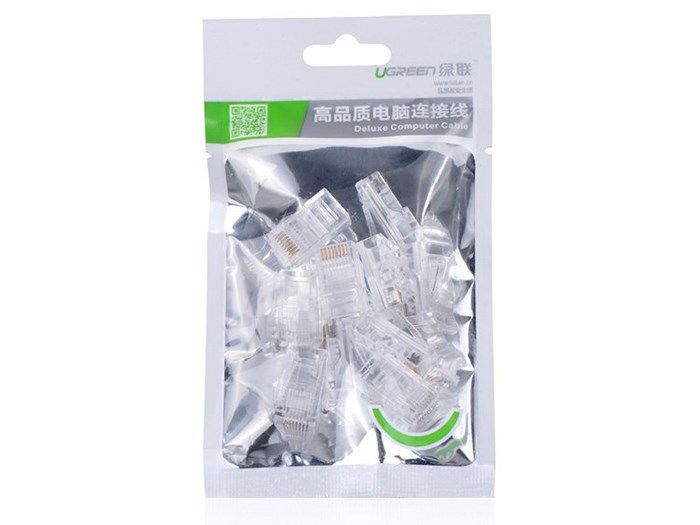  Hạt mạng Cat5 Ugreen 20329 10 hạt / túi 