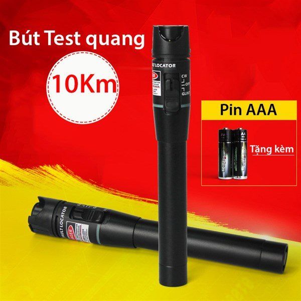  Bút test cáp quang 10km | Bút soi sợi quang | Đèn laser test quang 