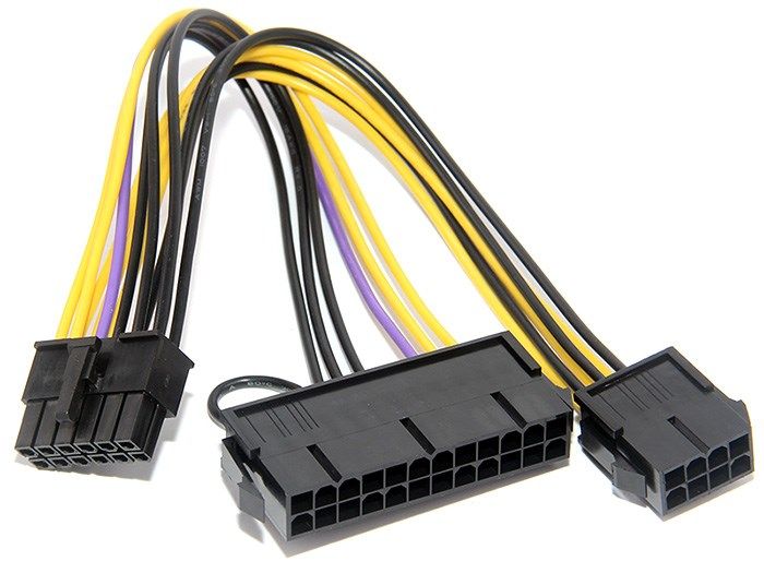 Cáp nguồn Molex 24Pin+8Pin to 12Pin dùng cho HP DL2000, DL170EG6