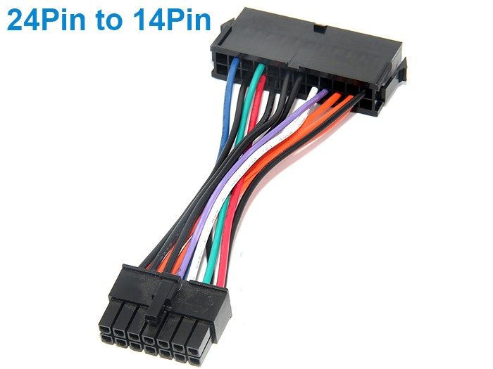  Cáp nguồn Molex 24Pin to 14Pin, dùng cho Lenovo Q77 / B75 / A75 / Q75 