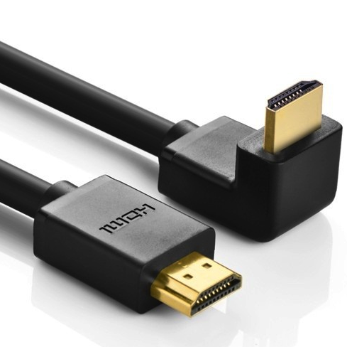 Cáp HDMI bẻ góc 90 độ Ugreen 1m | 1.5m | 2m | 3m | 5m | 8m | 10m