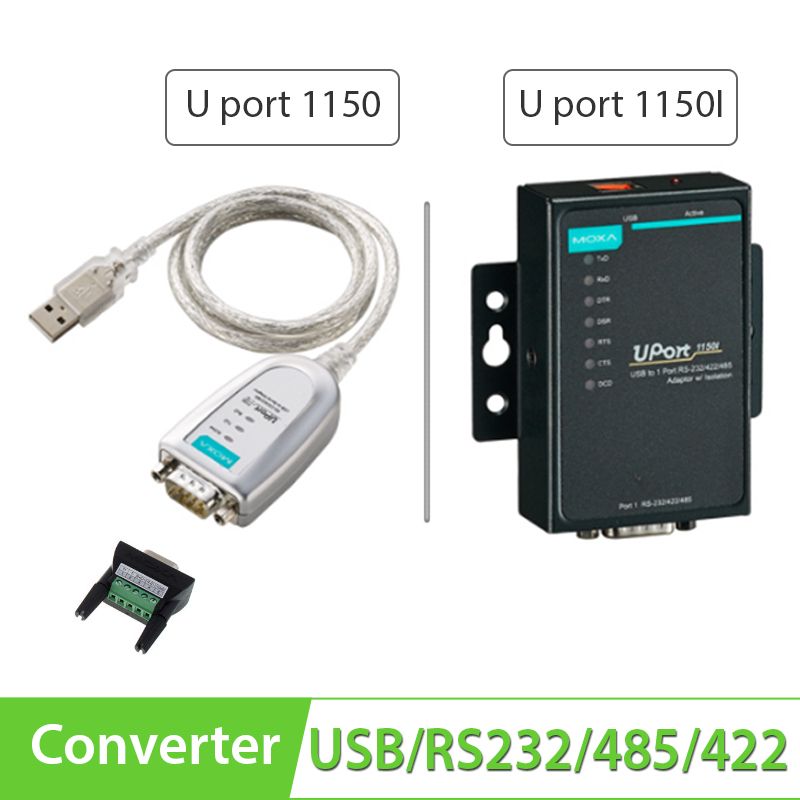  Cáp chuyển đổi USB to RS232/RS422/RS485 Moxa UPort 1150 