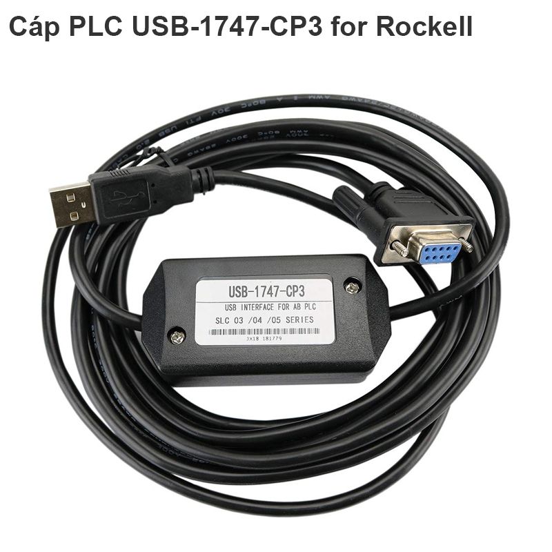 Cáp lập trình USB-1747-CP3 for Rockwell PLC SLC 03/04/05