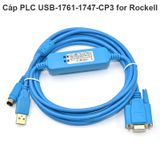  Cáp lập trình USB-1761-1747-CP3 For Rockwell PLC AB 1000/1200/1500 SLC -03/04/05 