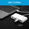 USB type - C ra HDMI 4K LAN 100Mbps 2 USB 3.0 5Gbps Ugreen 40377