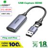 Card ghi hình Ugreen 40189 HDMI to USB 2.0 live streaming 1080P