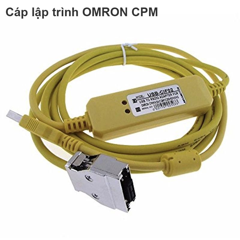 Cáp lập trình Omron PLC USB -CIF02 USB to RS232 Adapter for Omron CPM 1A/2A C200 HE/HG/HX