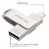 USB lưu trữ dữ liệu cho iPhone iPad iPod 64GB Ugreen 30617 - USB lightning 64G