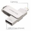 USB lưu trữ dữ liệu cho iPhone iPad iPod 32GB Ugreen 30616 - USB lightning 32G