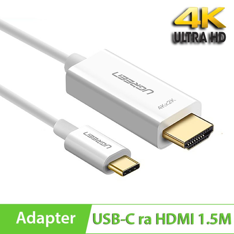  Cáp USB-C ra HDMI 4K30Hz 1.5 mét UGREEN 30841 
