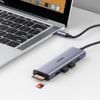 Bộ chuyển USB type C ra HDMI 4K@60Hz 3 USB 3.0 đọc thẻ nhớ Ugreen CM511 60383