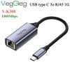USB type C 3.1 sang RJ45 LAN 10/100/1000Mbps  VegGieg V-K308