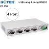 Bộ chuyển đổi USB to 4 RS232 Convert Hub UTEK UT-860