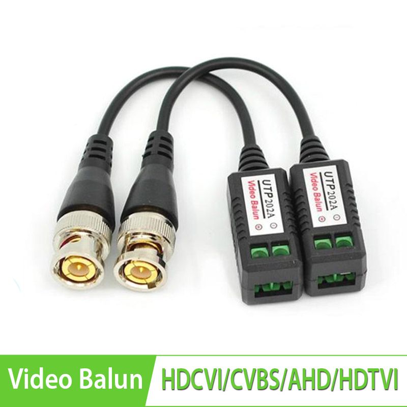 Video Balun UTP-202A - Khuếch đại tín hiệu Video BNC qua cáp mạng cáp điện