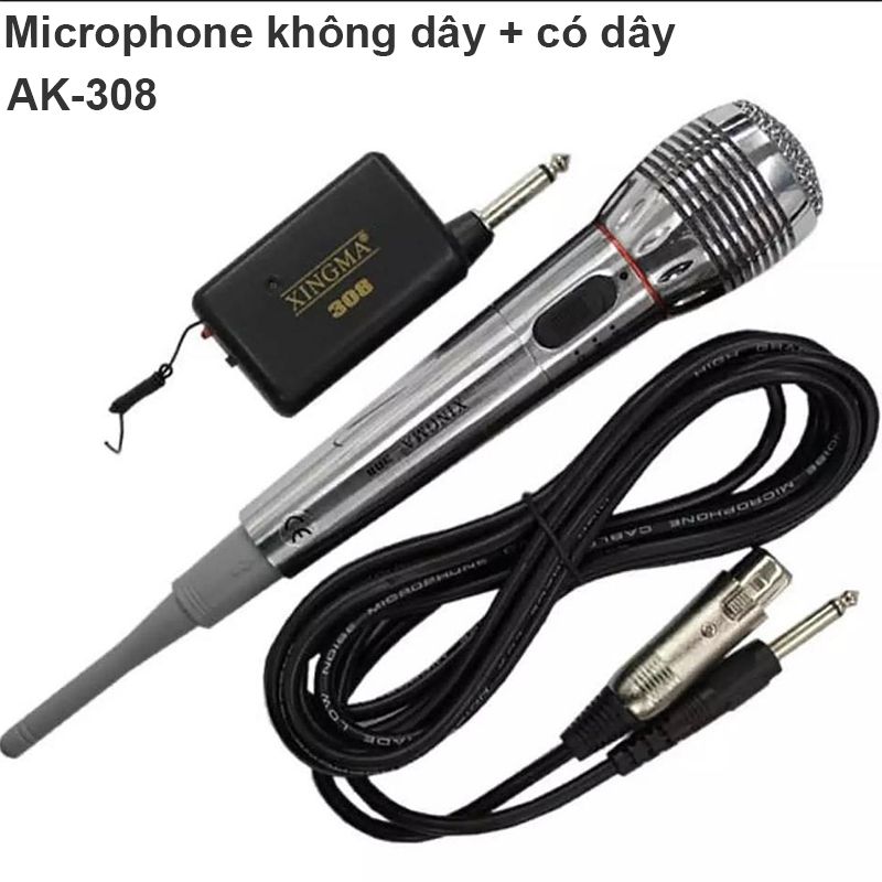 Micro không dây có dây Xingma AK-308