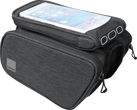 Túi ống ngang tích hợp màn cảm ứng Sahoo | Urban Doube Top tube bag with Smart phone Holder