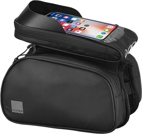 Essential Double Top tube bag with Smart phone Holder