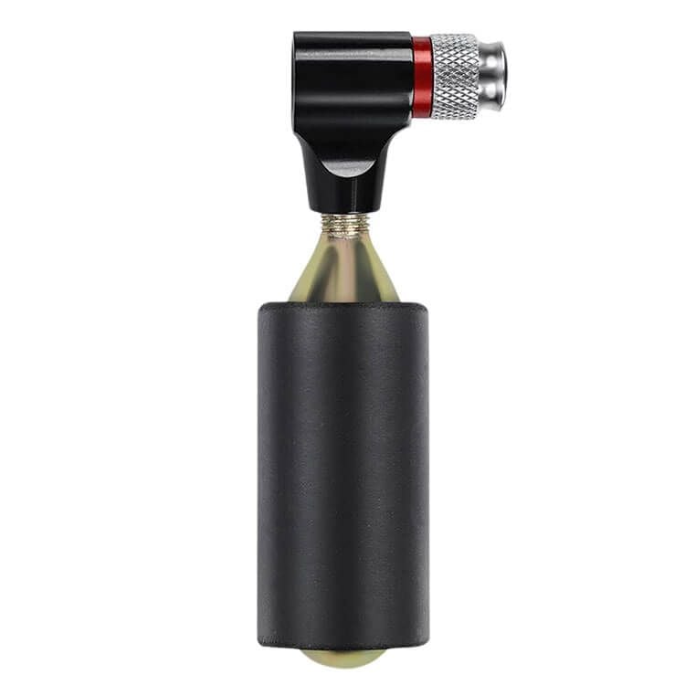 CO₂ inflator head with EVA foam sleeve