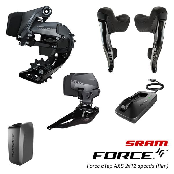 SRAM FORCE ETAP AXS 2X GROUPSET (RIM BRAKE)