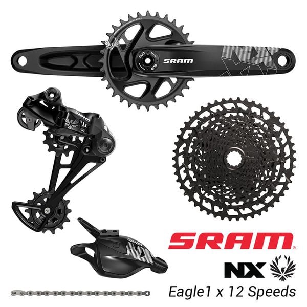 Bộ truyền động SRAM NX Eagle 12 tốc độ