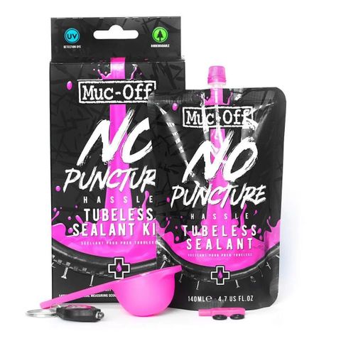 Bộ Keo Tự Vá Vỏ Không Ruột | No Puncture Hassle Tubeless Sealant Kit 140ml