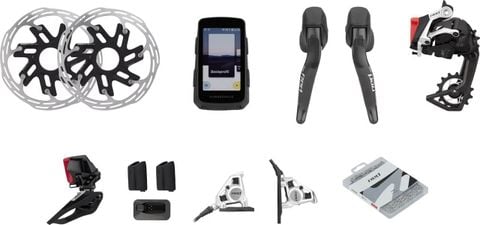 Bộ Truyền Động | Red eTap AXS HRD 2x12 Groupset + Đồng hồ GPS Hammerhead Karoo