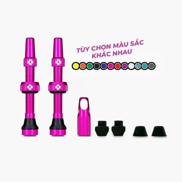 Bộ Van Vỏ Không Ruột Muc Off | Tubeless Valve Kit