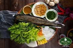 Bánh tráng phơi sương cuốn cá lóc nướng (Chính hiệu)