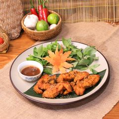 Cá tầm nướng muối ớt