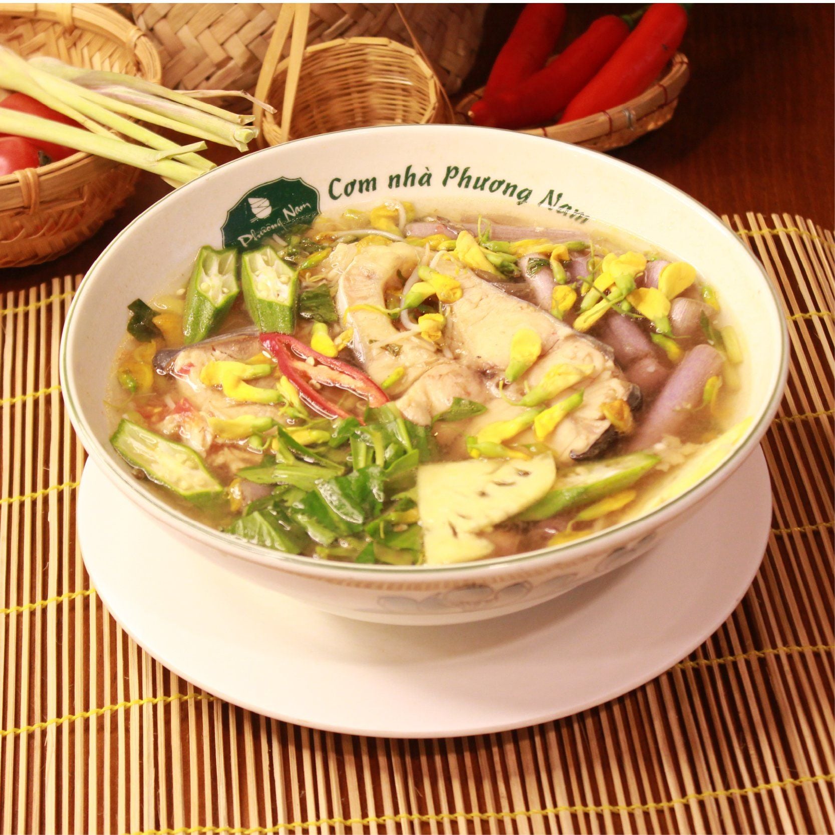 Canh chua cá bông lau