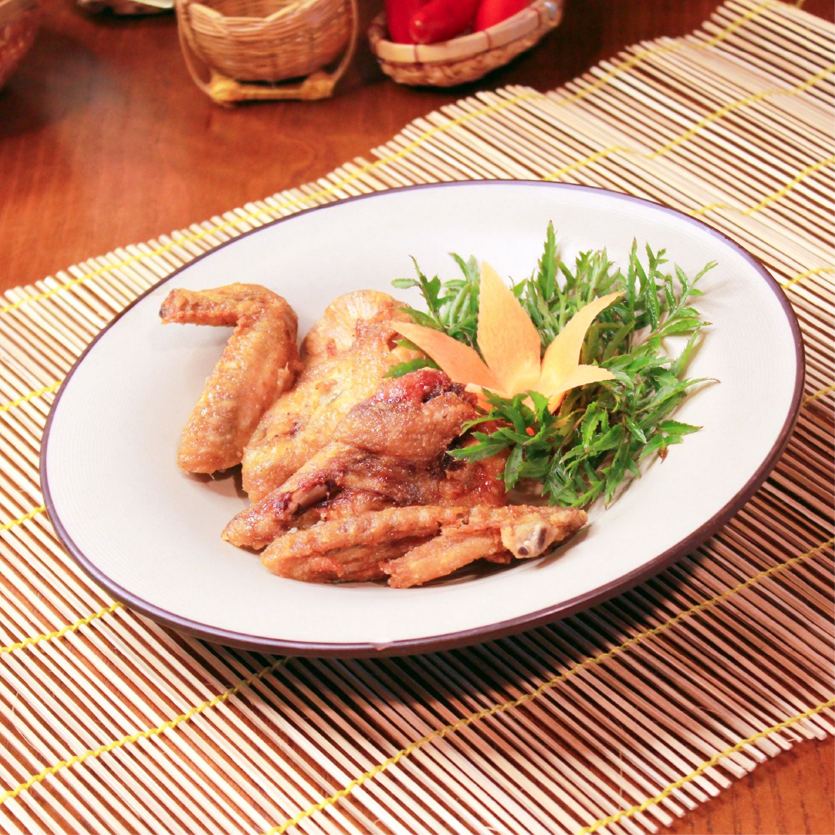 Cánh gà chiên mắm