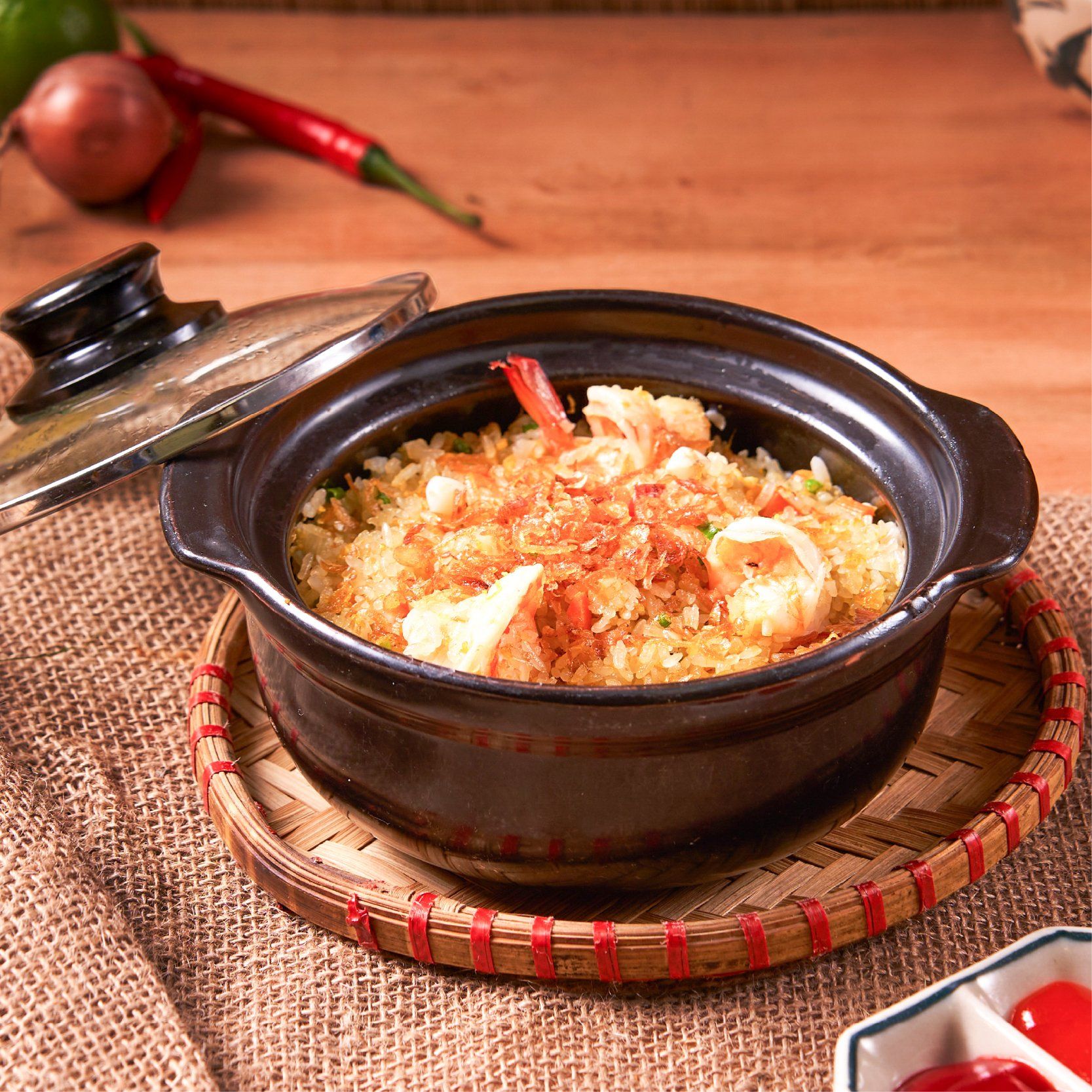 Cơm chiên hải sản