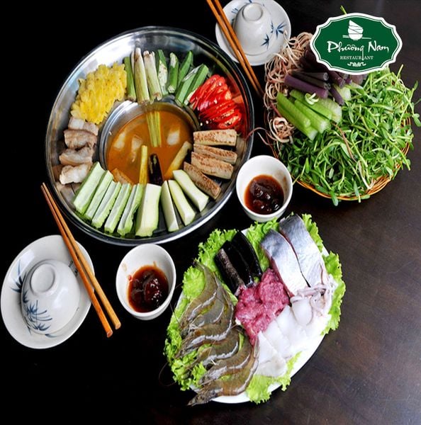 Lẩu cá linh bông điên điển