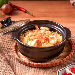 Cơm chiên cá mặn