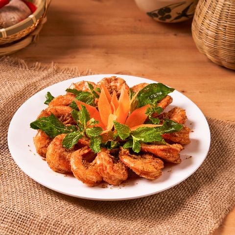 Tôm xốt trứng muối