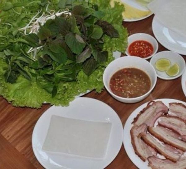 Bánh tráng cuốn Trảng Bàng
