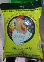 Phân hữu cơ vi sinh gà